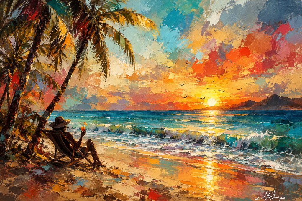 coastal canvas wall art
