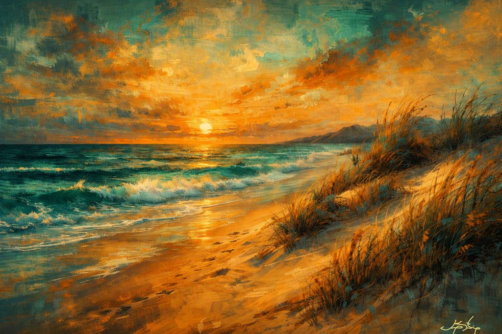 Coastal Sunset Beach