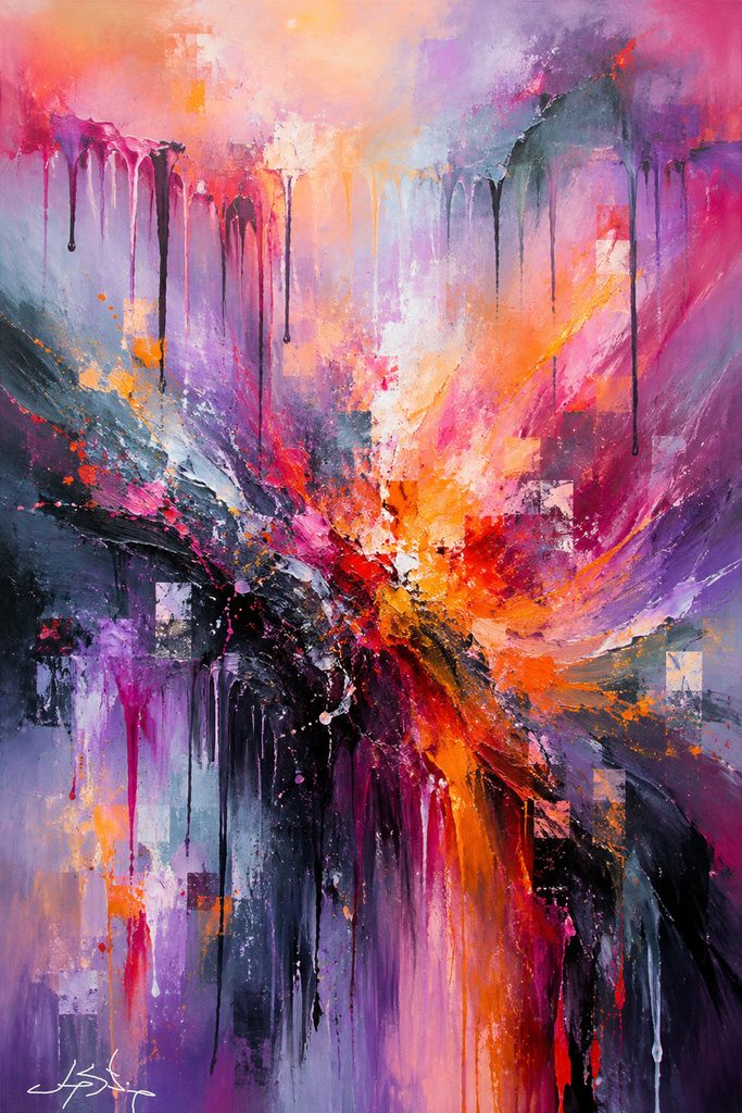 Supernova Dream Abstract Art