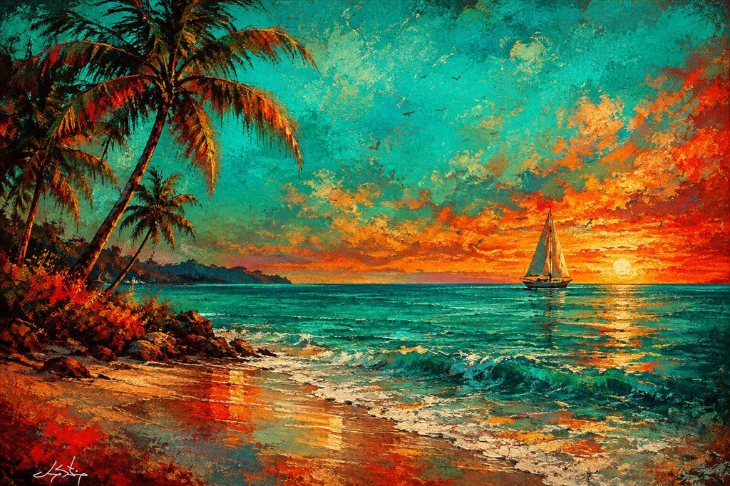 Serenity at Twilight art print