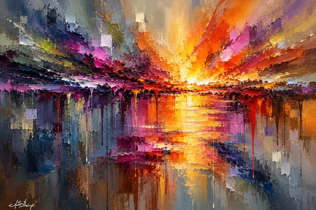 Sunset Seascape Print